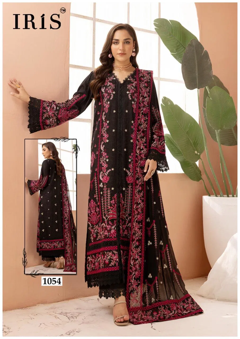 Afsanah Vol 6 By Iris Cotton Printed Pakistani Dress Material Orders In India